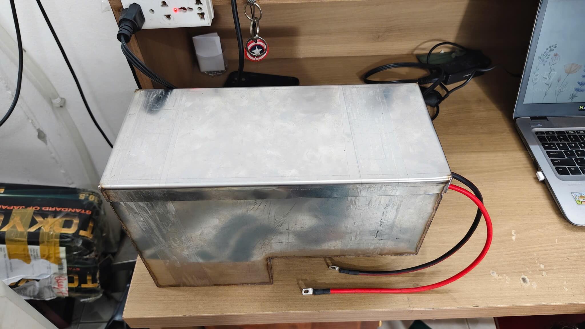 Pin bỏ cốp cho xe feliz và evo - Ảnh 2