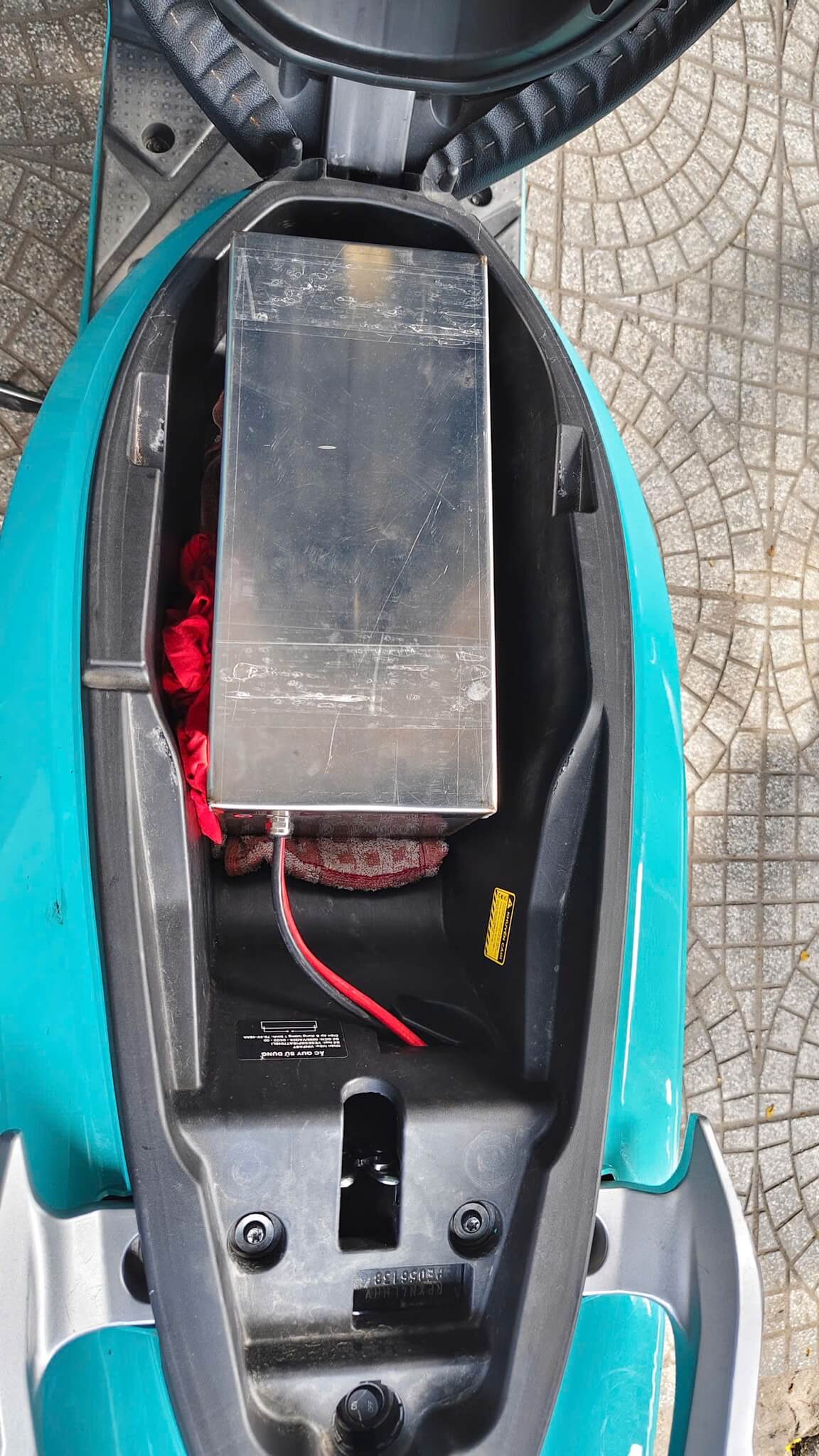 Pin bỏ cốp cho xe feliz và evo - Ảnh 9