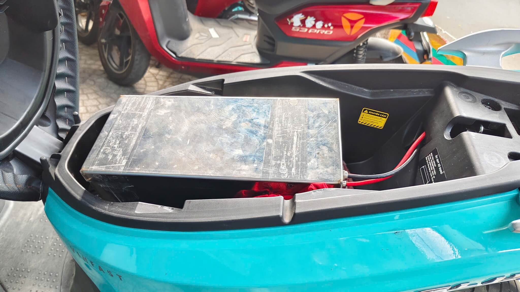 Pin bỏ cốp cho xe feliz và evo - Ảnh 11