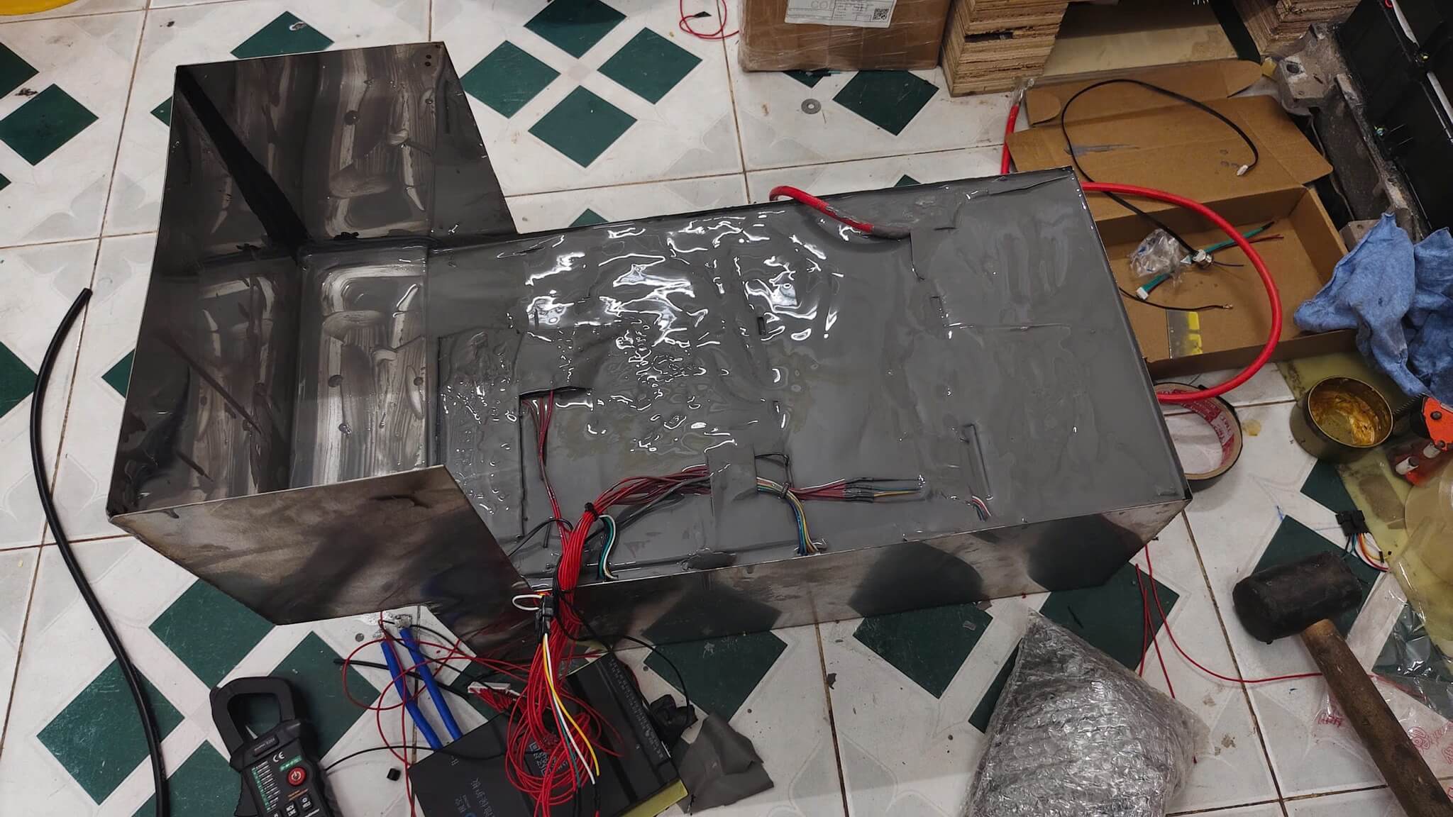 Pin 72V100Ah cho xe máy điện Yadea V002 - Ảnh 7